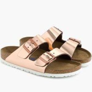 Birkenstocks - Arizona BS Metallic Copper size 40